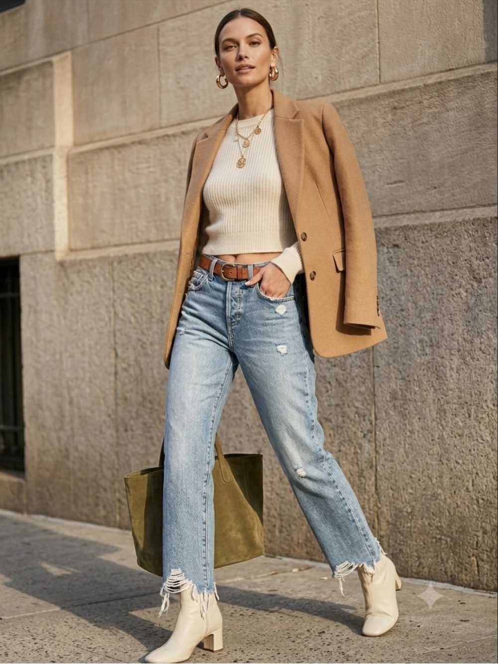pistola Light Blue Straight Leg Jeans